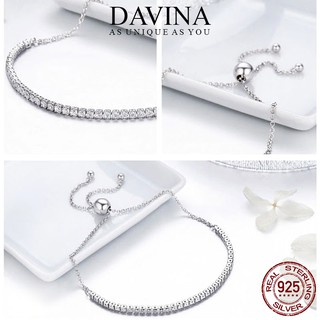  Gelang  Perak  Asli DAVINA Sophie Bracelet 925 Sterling 