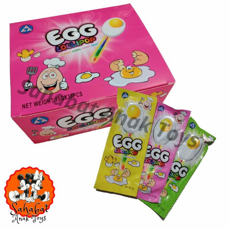 

EGG LOLIPOP PERMEN MODEL TELOR CEPLOK YANG UNIK