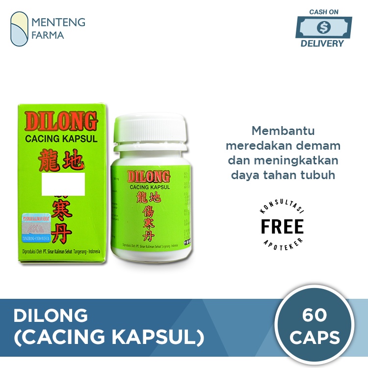 Dilong (Cacing Kapsul) - Ekstrak Cacing Terbaik Untuk Tipes