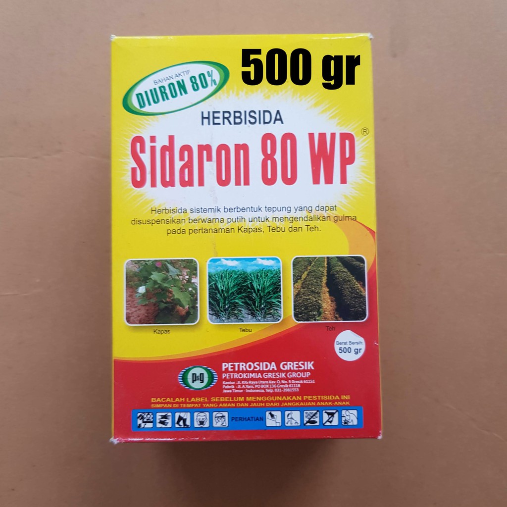 Herbisida Racun Rumput Obat Gulma Sidaron 80 WP 500gr