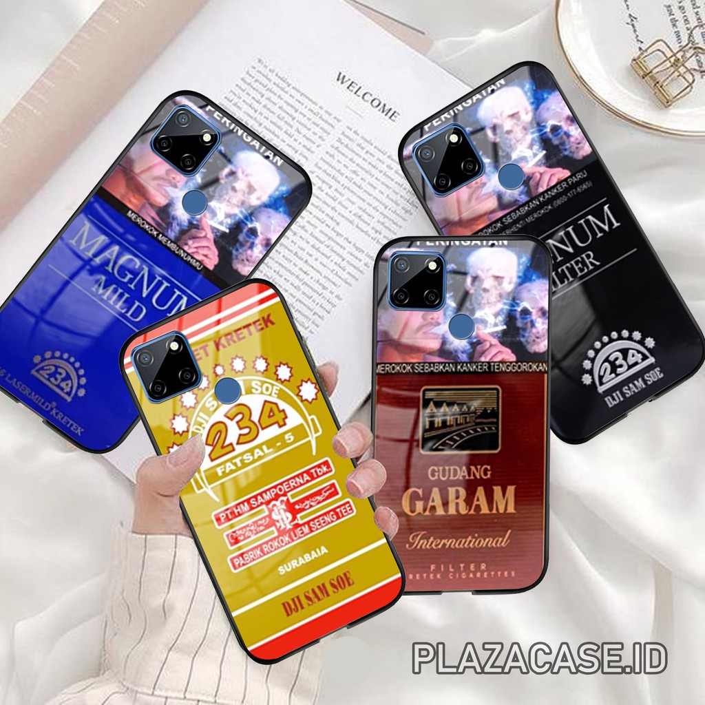 Softcase Glass Kaca [K98] REALME C12 C11 C15 C21 C25 NARZO 20 NARZO 30A 3 3PRO 5 5PRO 6 6PRO XT