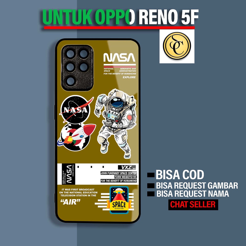 Sukses Case OPPO RENO 5F - Hardcase 2D Glossy Oppo Reno 5F - Silikon Hp Oppo  - Silicon Hp Oppo - Ke