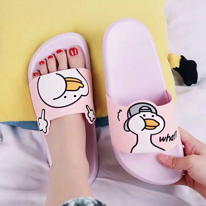 SANDAL WHATGOOSE Sandal anak selop karet lucu anak laki perempuan import