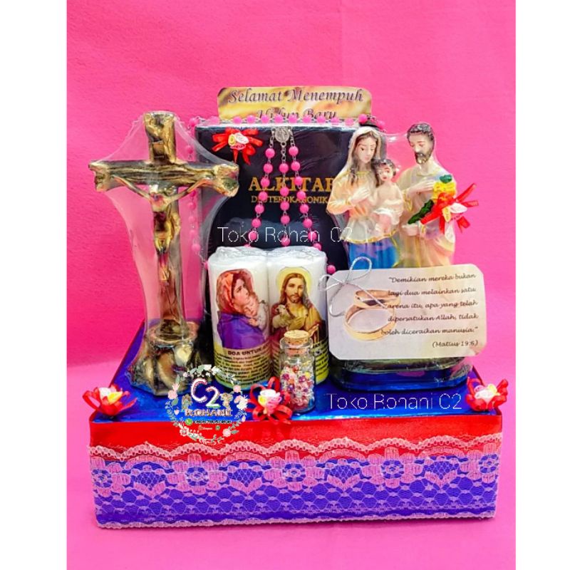 Paket Pernikahan Katolik Murah Model Berdiri - Paket Pernikahan Katolik - Hantaran Pernikahan Katoli