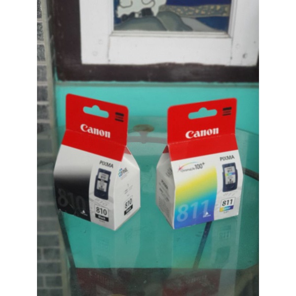 Tinta canon pixma 1 Set (811 dan 810) Baru Original (Bukan recylce)