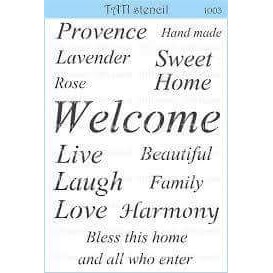 

TATI Stencil Size 20x30cm - Code 7