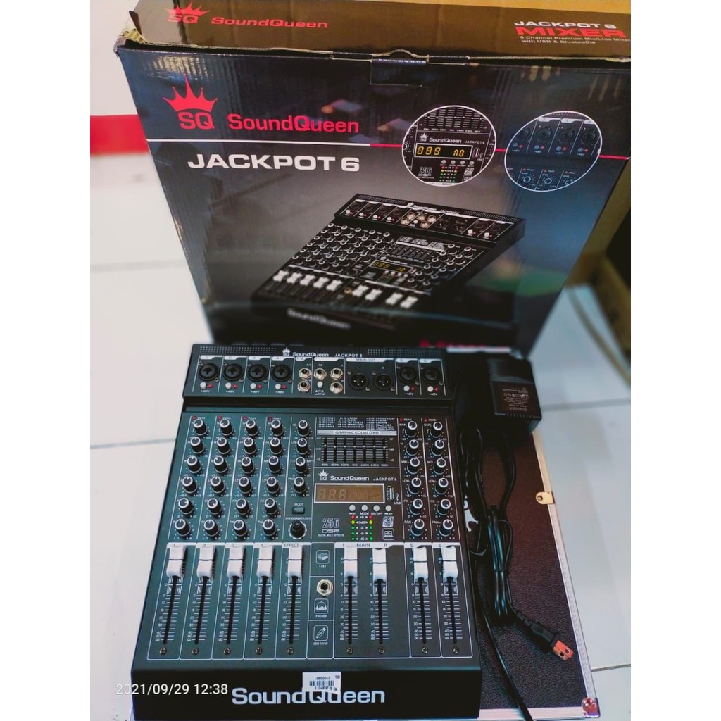 Mixer SoundQueen Jackpot 6 Original Jackpot6 channel koper Original