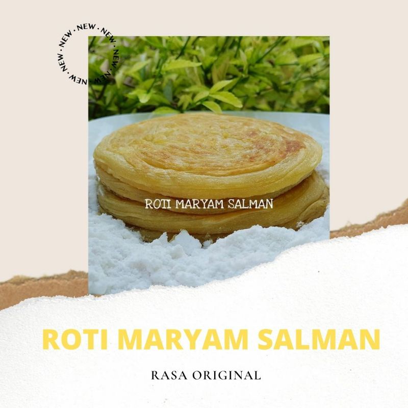 

roti maryam salman original per pack 5 pcs roti maryam roti maryam frozzen roti maryam coklat roti canai