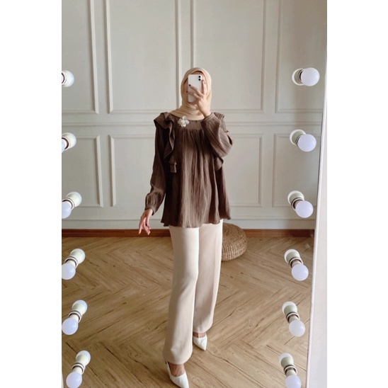 Naka Blouse - Atasan Wanita Oversized