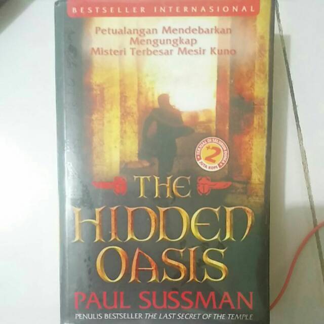 NOVEL SECOND MURAH BESTSELLER INTERNASIONAL (THE HIDDEN OASIS)  KARYA PAUL SUSSMAN