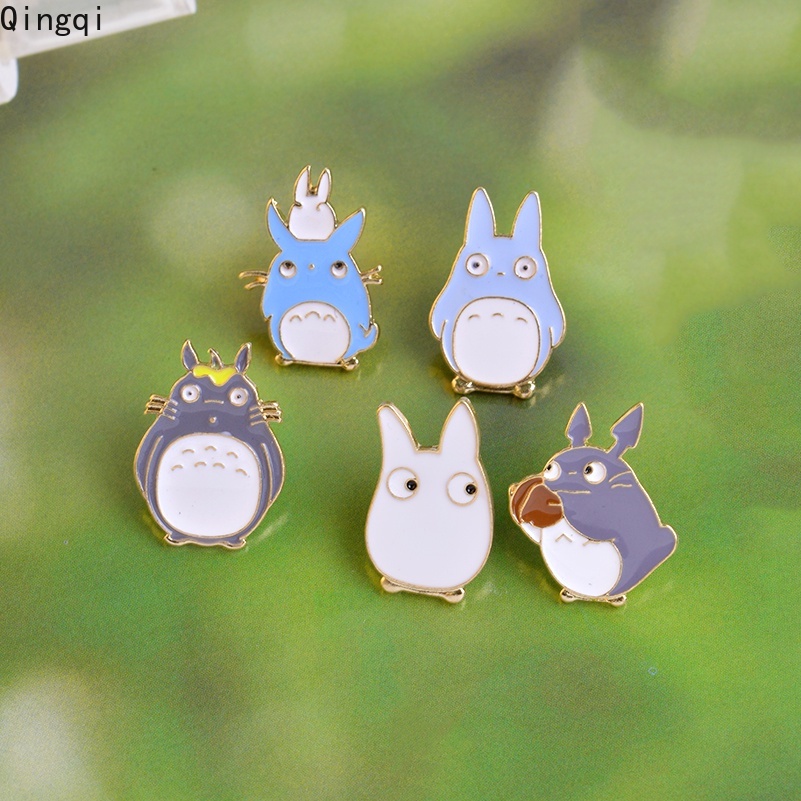 Bros Pin Enamel Desain Kartun Anime Jepang My Totoro Untuk Dekorasi