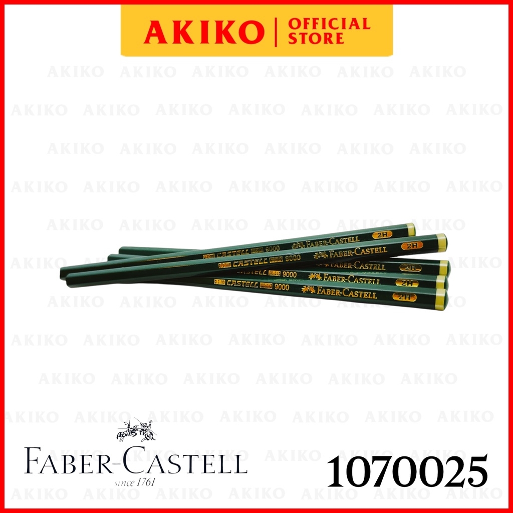 

Black Pencil Castel 9000 2H Faber-Castell