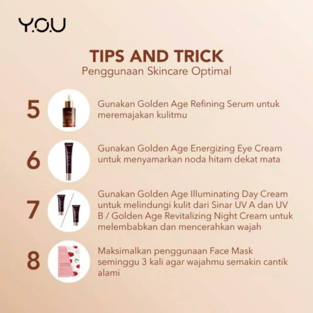 Y.O.U | You Golden Age Revitalizing Night Cream 18gr
