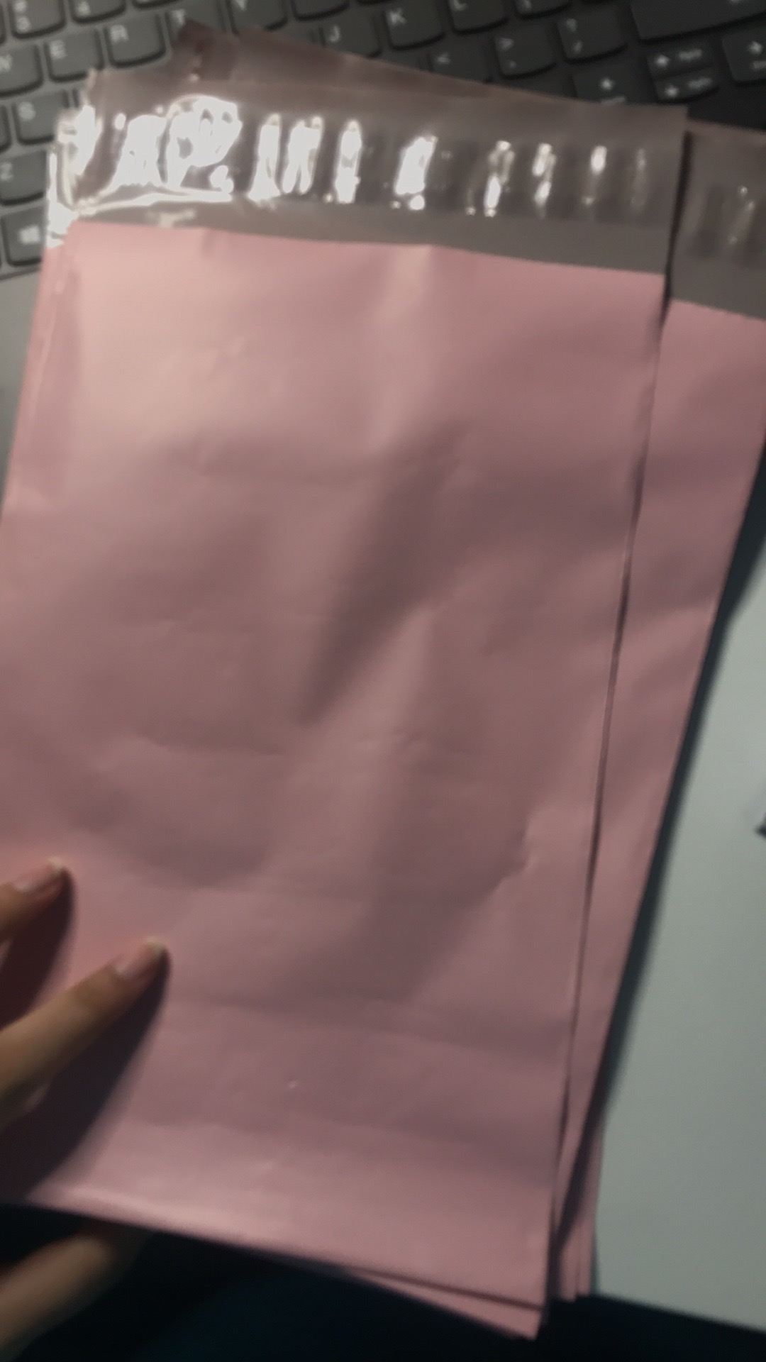 Polymailer Premium 17x30cm - Pink Muda, Kuning, Biru