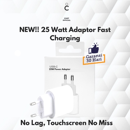 Charger 25W PD Fast Charging USB C