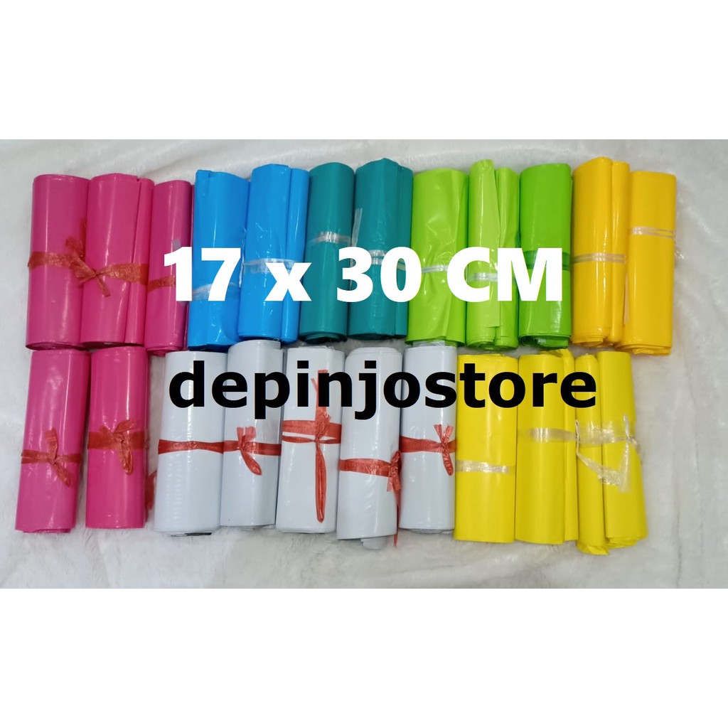 

17X30 cm [MIN ORDER 10 PCS PER WARNA] POLYMAILER SATUAN KUALITAS TEBAL, HARGA DIJAMIN TERMURAH SIAP KIRIM BUAT PACKINGAN CANTIK
