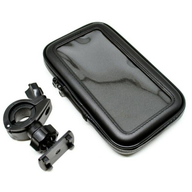 Holder Tas Hp Universal Bike Mount with Waterproof Case for Smartphone 5.5-6 Inch - ST08