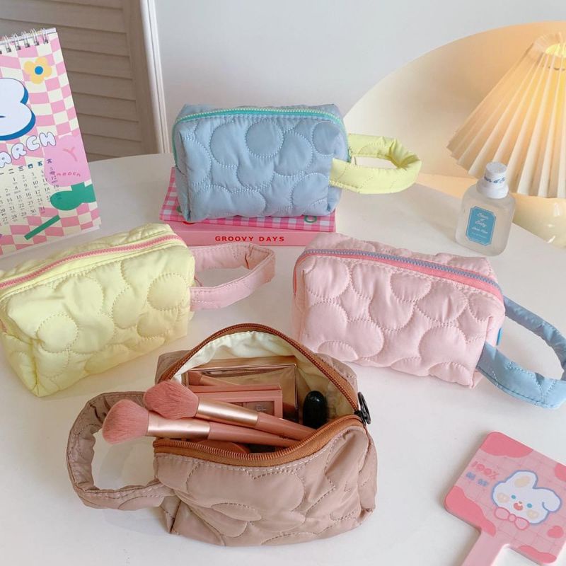 KOREAN CUTE PILLOW MAKE UP POUCH / COSMETIC BAG / TAS MAKE UP BANTAL