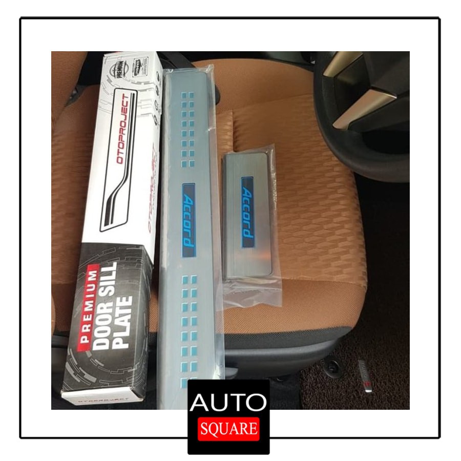 (DISKON) Sill Plate Mobil Sillplate Sill Plate Pintu Samping Oem Honda Accord 2008-2012