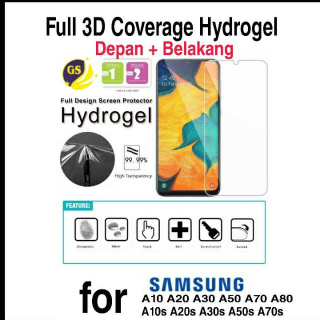 HYDROGEL SCREEN PROTECTOR SAMSUNG S8 S9 S10 Note 20 10 PLUS 9 8 S20 Plus Ultra S20 FE Screen Guad