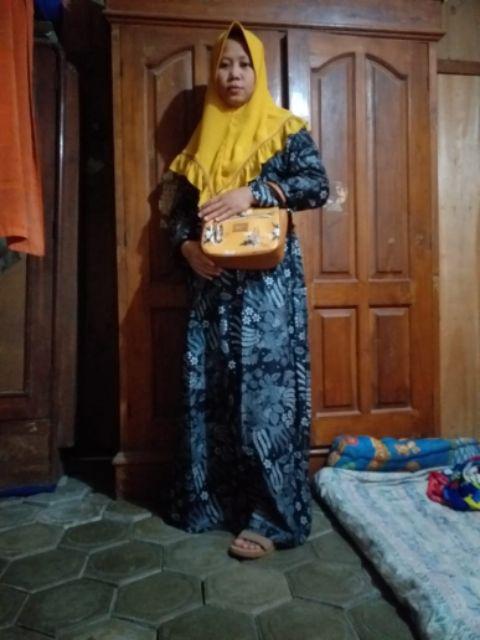 Maura Couple - Sania Ruffle Batik Couple Ori Ndoro Jowi Garansi Termurah Shopee -  Batik Manggar Abu