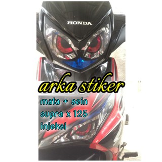 Stiker Lampu Vega R Depan Mata Elang Shopee Indonesia