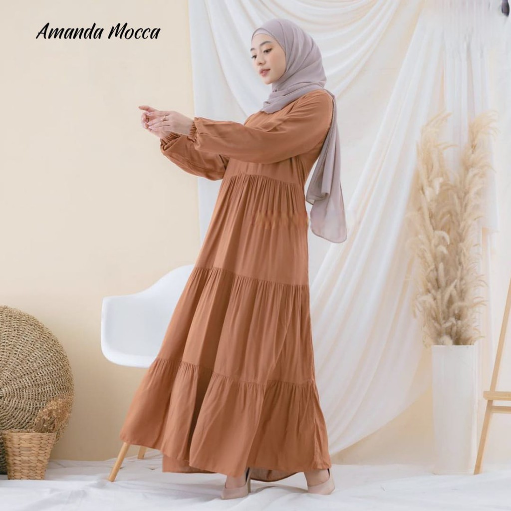 Orimoza Amanda gamis susun rayon viscose-4