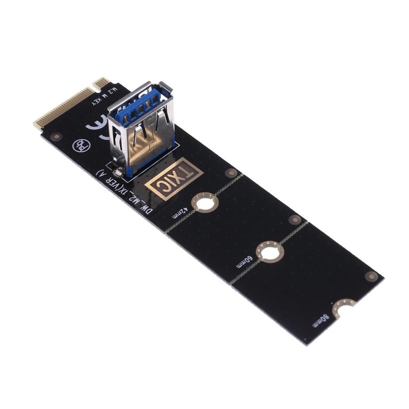 Btsg Untuk M.2 Ke USB3.0 Converter Adapter Kartu Grafis Extender Transfer Slot PCI-E