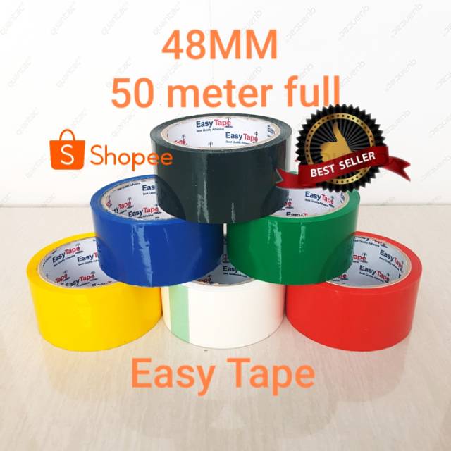 lakban isolasi warna  warni  opp tape  48mm x 50 meter 