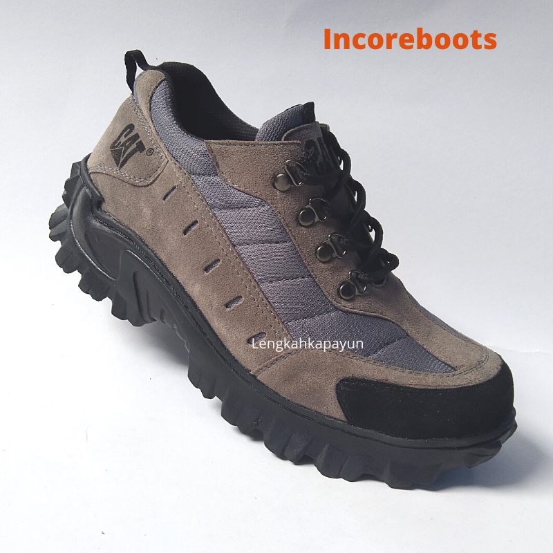 Sepatu Boots Pria Safety Ujung Besi