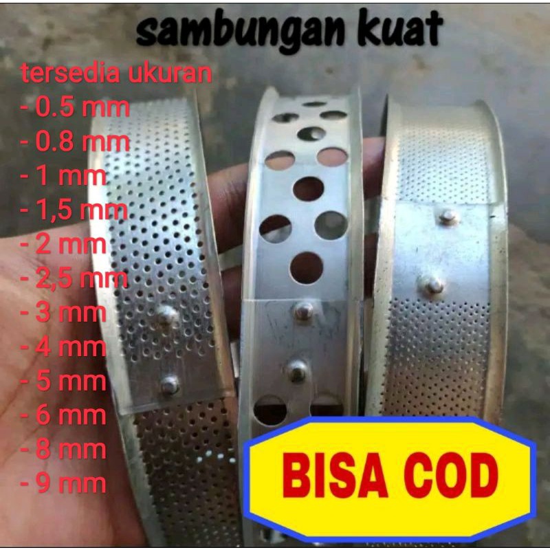 ffc15 saringan sarangan diskmill ffc 15 ukuran mulai 0.5mm sampai 9mm