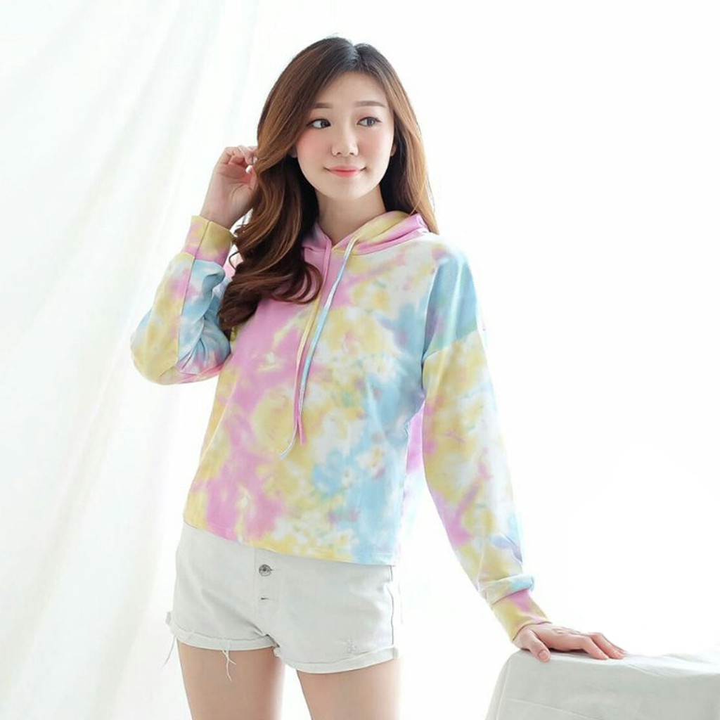 Hoodie TIE DYE Wanita