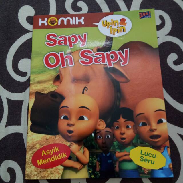 Buku BBW Komik Upin Ipin