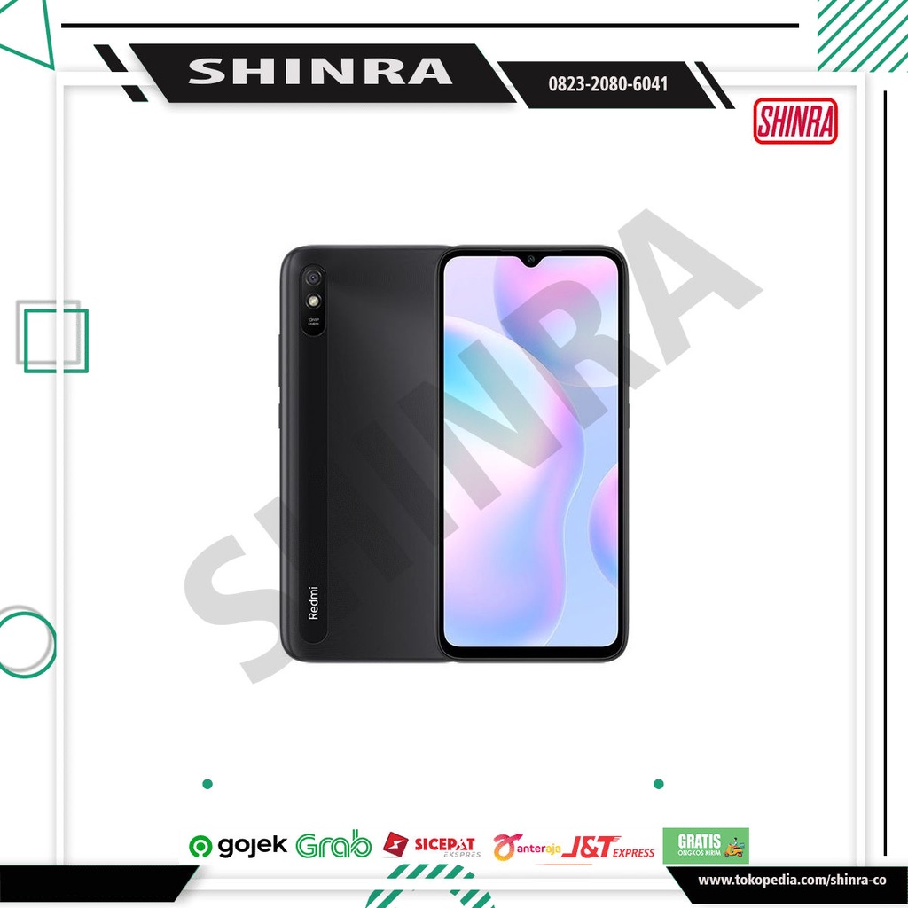 XIAOMI REDMI 9A 3/32 GARANSI RESMI - Grey
