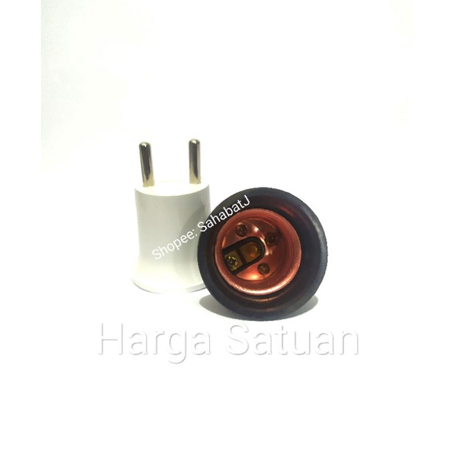 Fitting Colok Fitting Lampu Tidur E27 Tanpa Saklar Switch