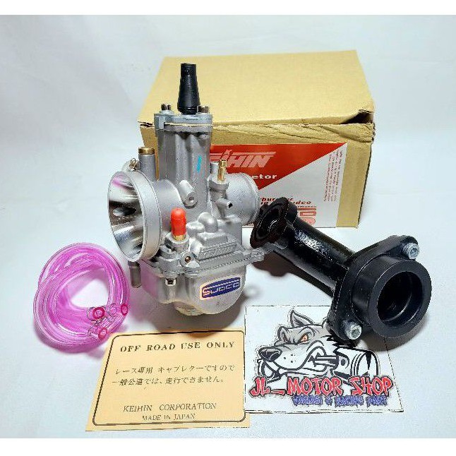 Carburetor Karbu Karburator PWK Sudco 24 26 28 30 Plus Manipol Intake Motor Bebek