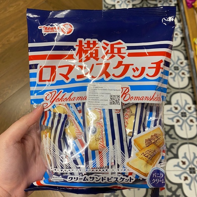 

Takara Yokohama Romansketch Cream Biskuit Lapis Krim
