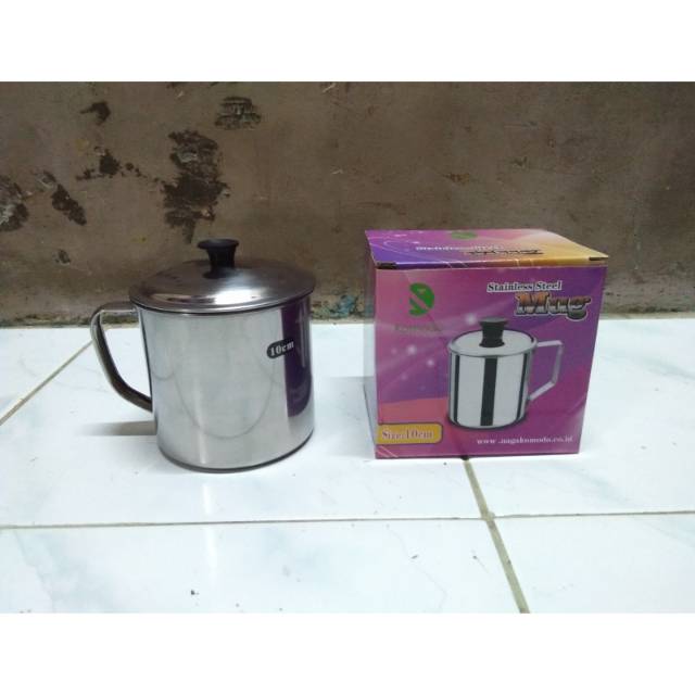 Mug Stainless 10cm