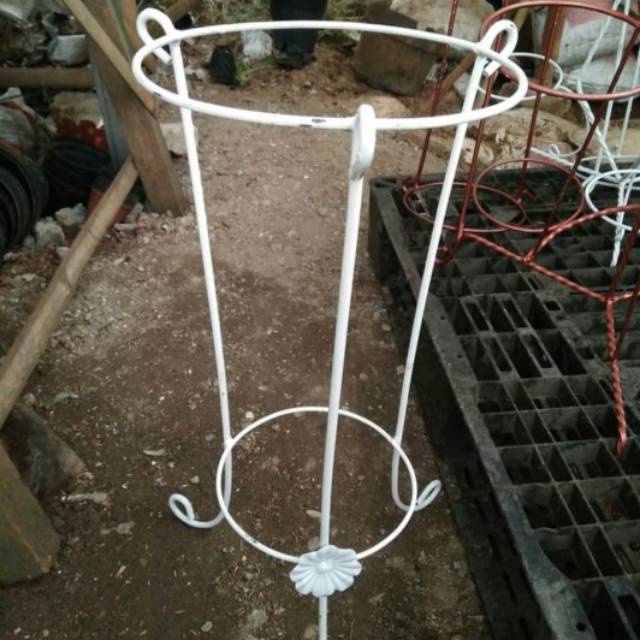 rak pot singgle/standing flower/rak pot tanaman