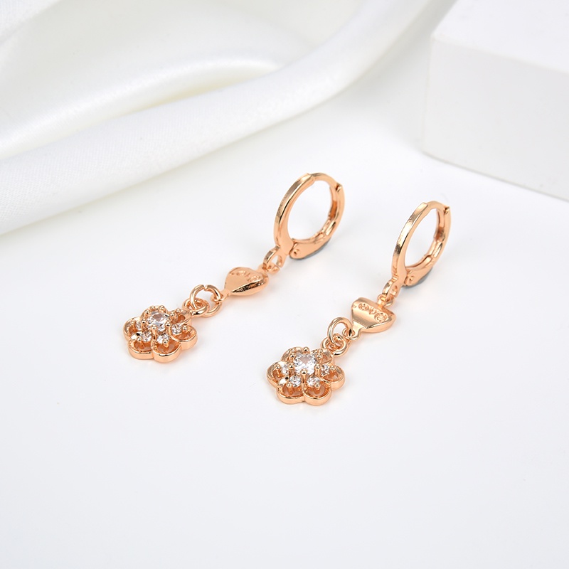 anting titanium wanita emas muda anti karat dewasa tusuk korea asli panjang dan luntur korea style selamanya dewasa 116e