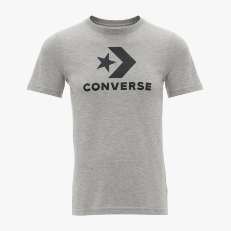 Converse Stacked Wordmark Kaos Original tee Grey Youth Sport Station