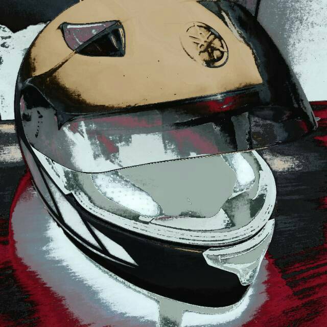 Helm full face ori yamaha