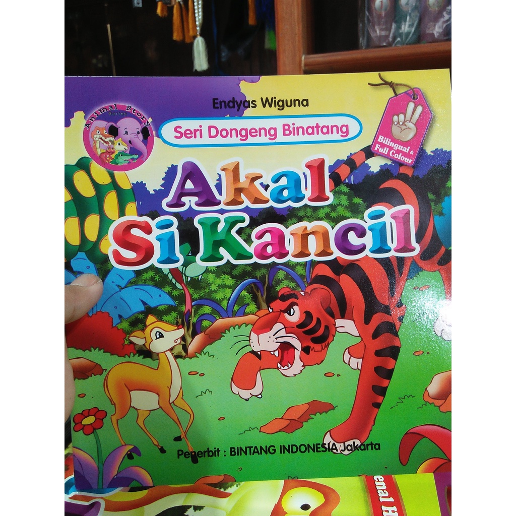 Jual Buku Cerita Anak Seri Dongeng Binatang Bilingual 2 Bahasa ...