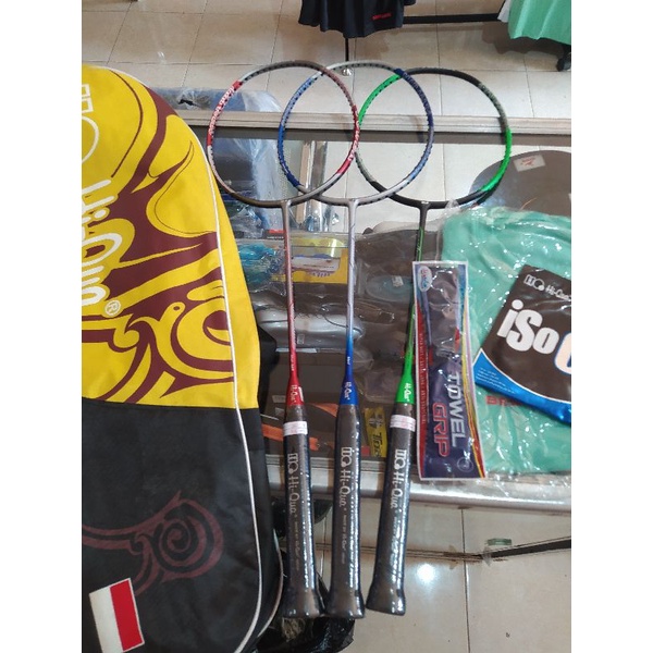 RAKET BADMINTON HIQUA MAXIMUS POWER 40 LBS ORIGINAL
