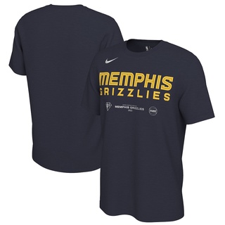 Tshirt Baju Kaos BAsket Memphis Grizzlies NBA Playoffs Mantra 2022 NAVY