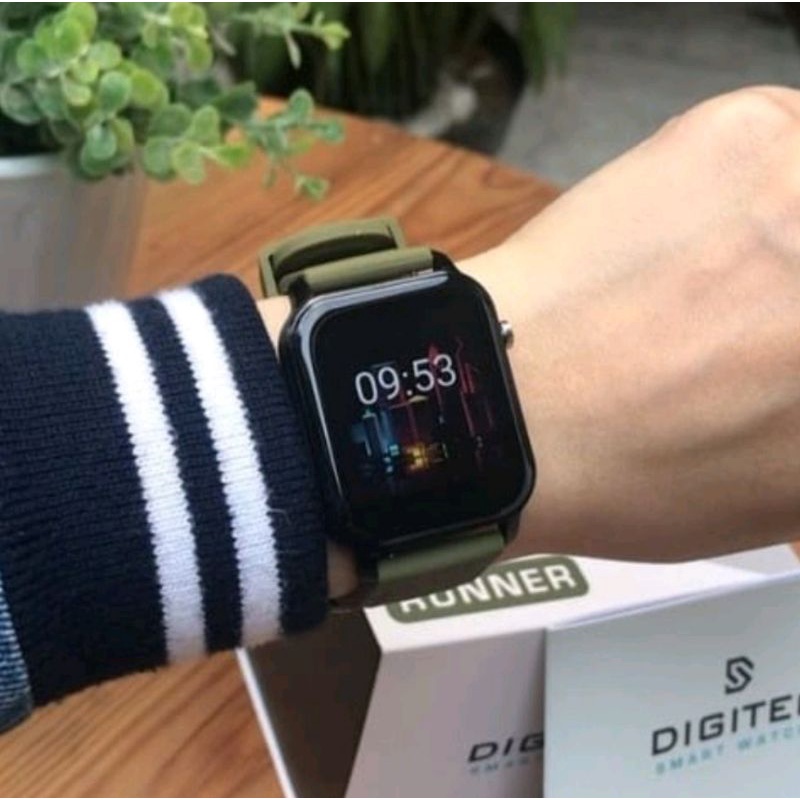 Digitec Runner SmartWatch Digital Original jam tangan pintar
