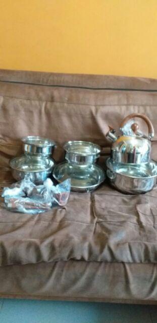 Panci Set Armor - Coklat