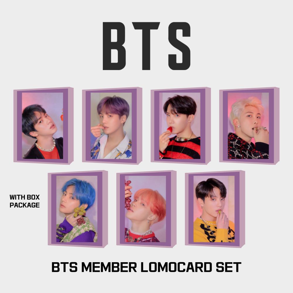 LOMO CARD BTS LOMOCARD (ISI 25 PCS + BOX + LAMINASI 2SISI) KPOP IDOL KOREA PREMIUM MURAH UNOFFICIAL RM JIN SUGA JHOPE JIMIN V JUNGKOOK READY STOCK !