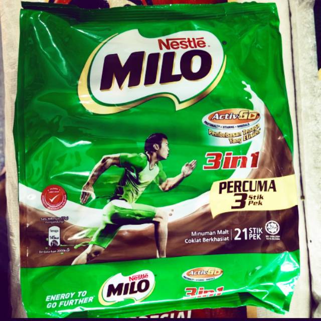 

Milo 3in1 Sachet Malaysia
