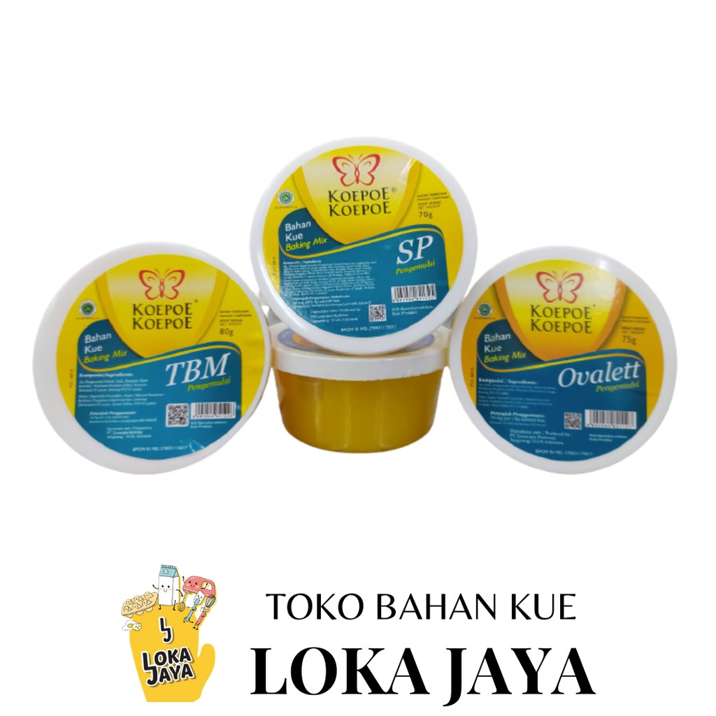 

KOEPOE PENGEMULSI OVALET 75G, SP 70G, TBM 80G